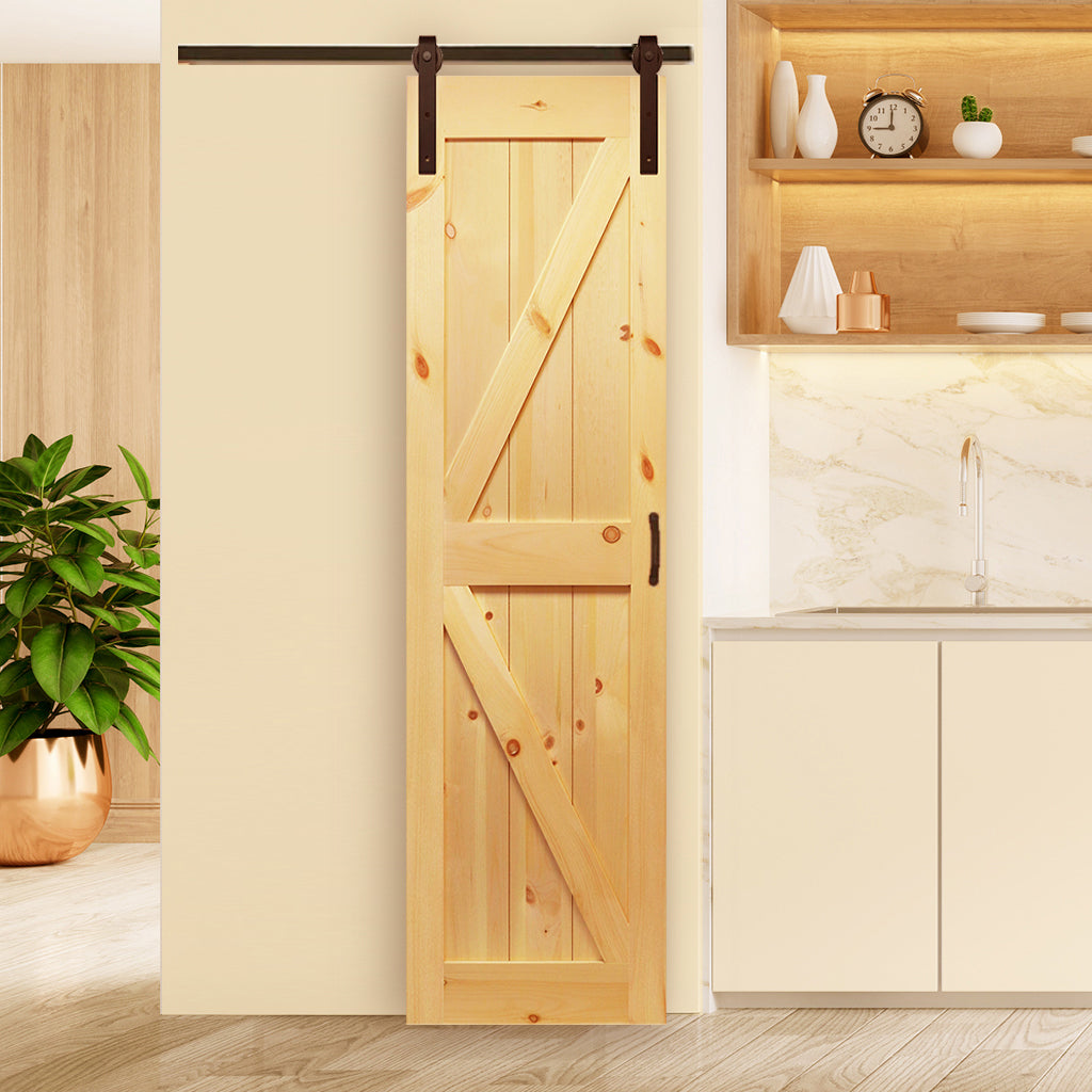 Barn Door Hardware Black Lifestyle Picture