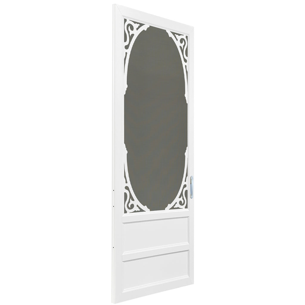 Screen/Storm Door Vinyl White Marianna
