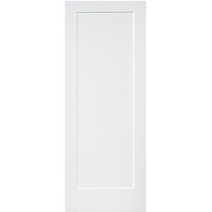 Shaker 1 Panel Solid Core White Interior Door Slab