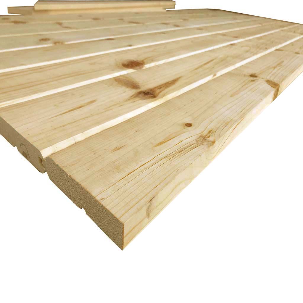 K-Bar Solid Pine Core Unfinished Interior Barn Door Slab DIY Kit