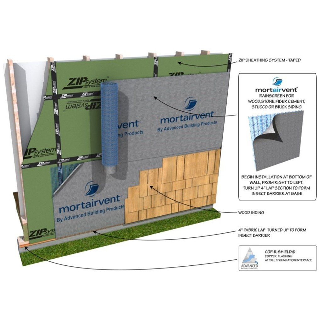 Mortairvent® Rain Screen