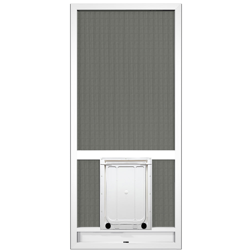 Screen Door Aluminum PCA CC with Large Pet Door