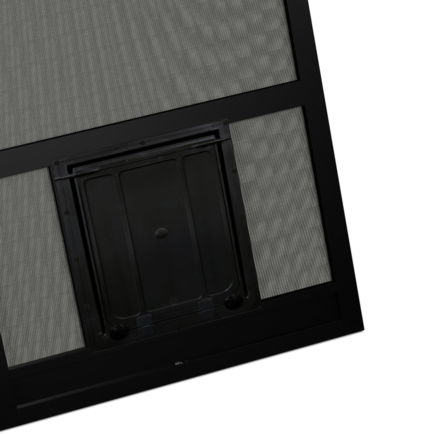 Screen Door Aluminum PCA CC with Large Pet Door