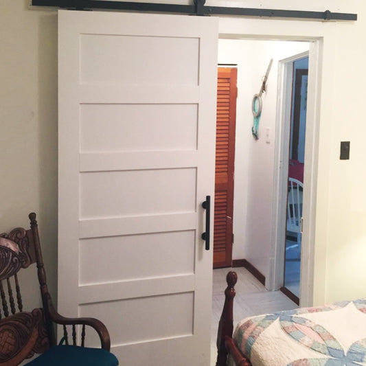 Customer Share - 5 Panel White Shaker Doors