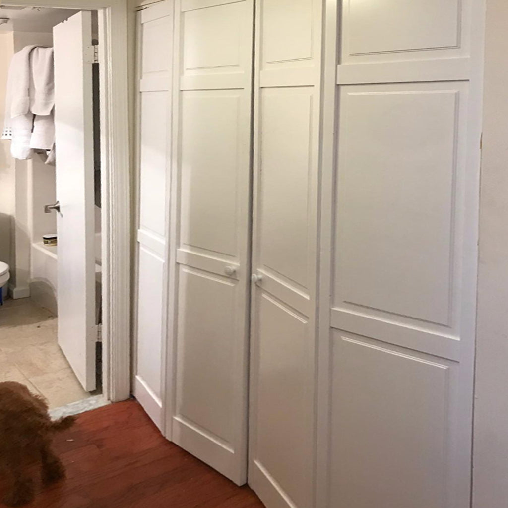 Customer Share - 6 Panel White Bi-Fold Doors