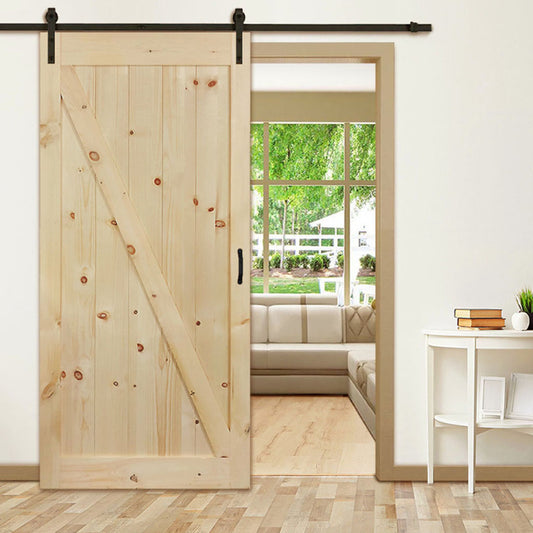 More space & more style - get both with our new Z-Bar barn door!