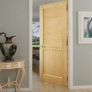 Breathe in the beauty - Our Louver Panel doors are now available!