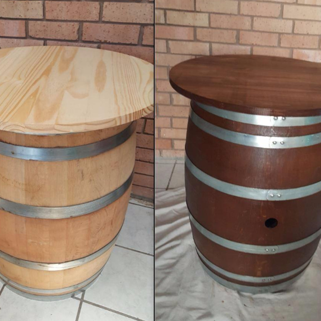 Customer Share - Pine Round Bistro Table