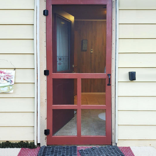 Customer Share - Wood Victoria Screen Door