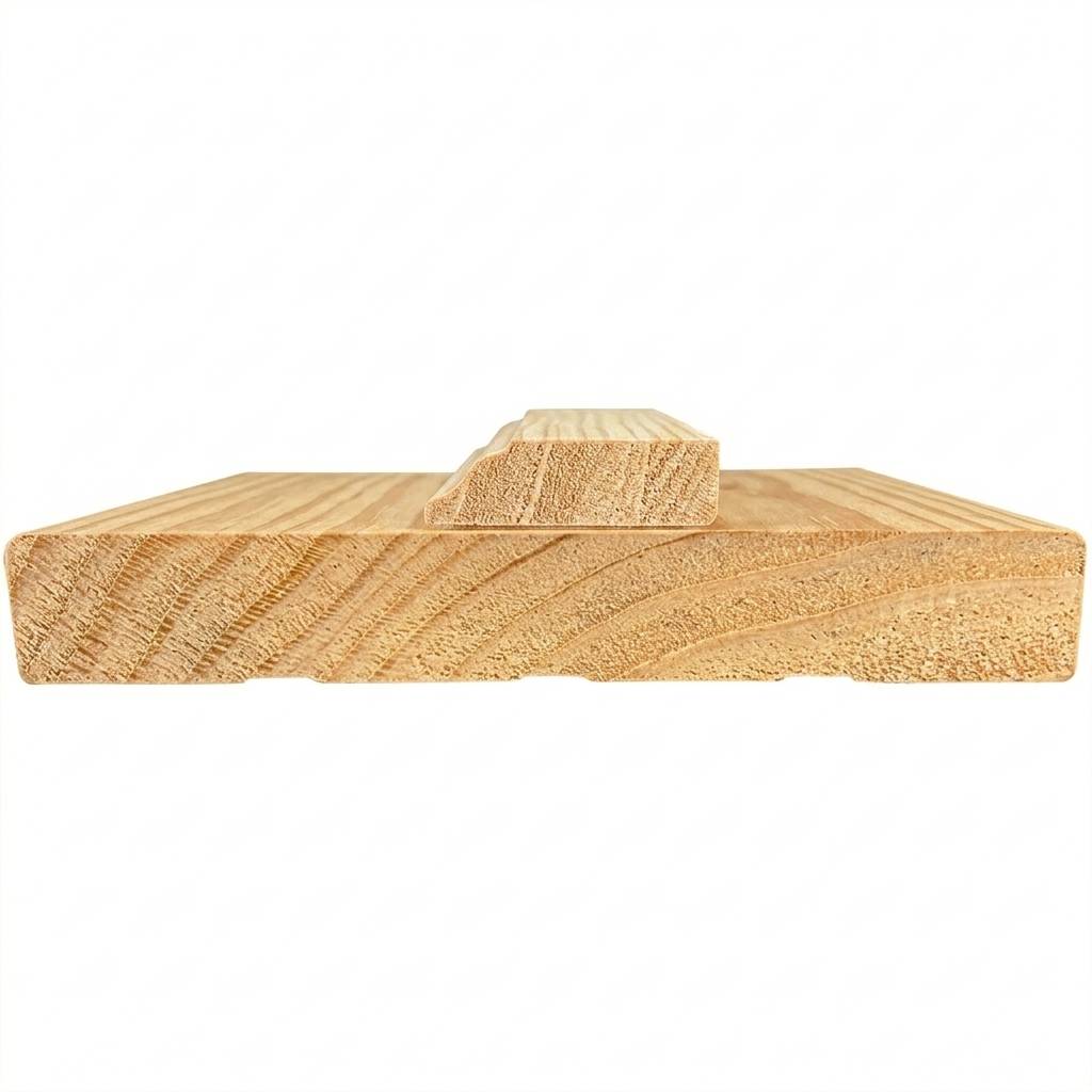 Jamb Kit Pine Wood with Two Jambs, One Header and Three Door Stops