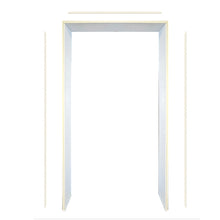 Jamb Kit Primed White Pine with Two Jambs, One Header and Three Eased Edge Door Stops