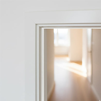 Jamb Kit Primed White Pine with two Jambs, one Header and three Ogee WM947 Door Stops