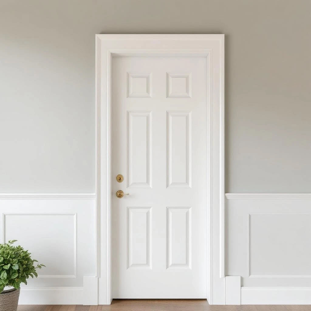 Jamb Kit Primed White Pine with Two Jambs, One Header and Three Eased Edge Door Stops