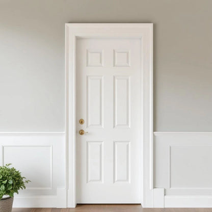 Jamb Kit Primed White Pine with Two Jambs, One Header and Three Eased Edge Door Stops