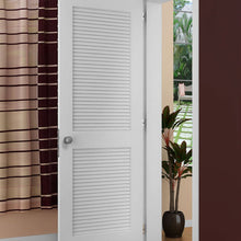 Traditional Louver Louver Solid Core White Interior Door Slab