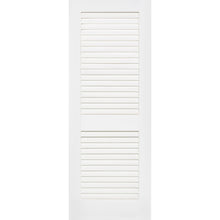Plantation Louver Louver Solid Core White Interior Door Slab