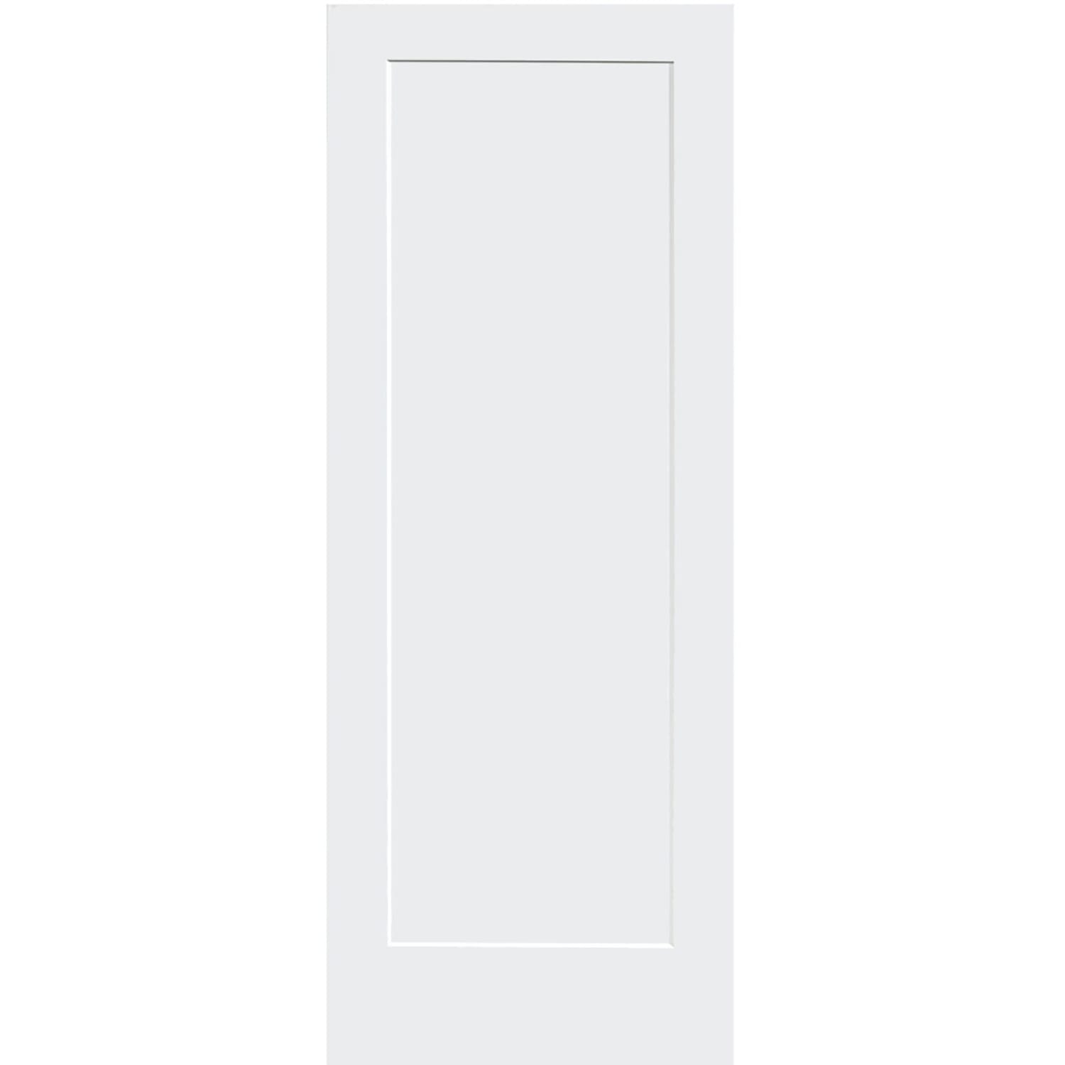 Shaker 1 Panel Solid Core White Interior Door Slab