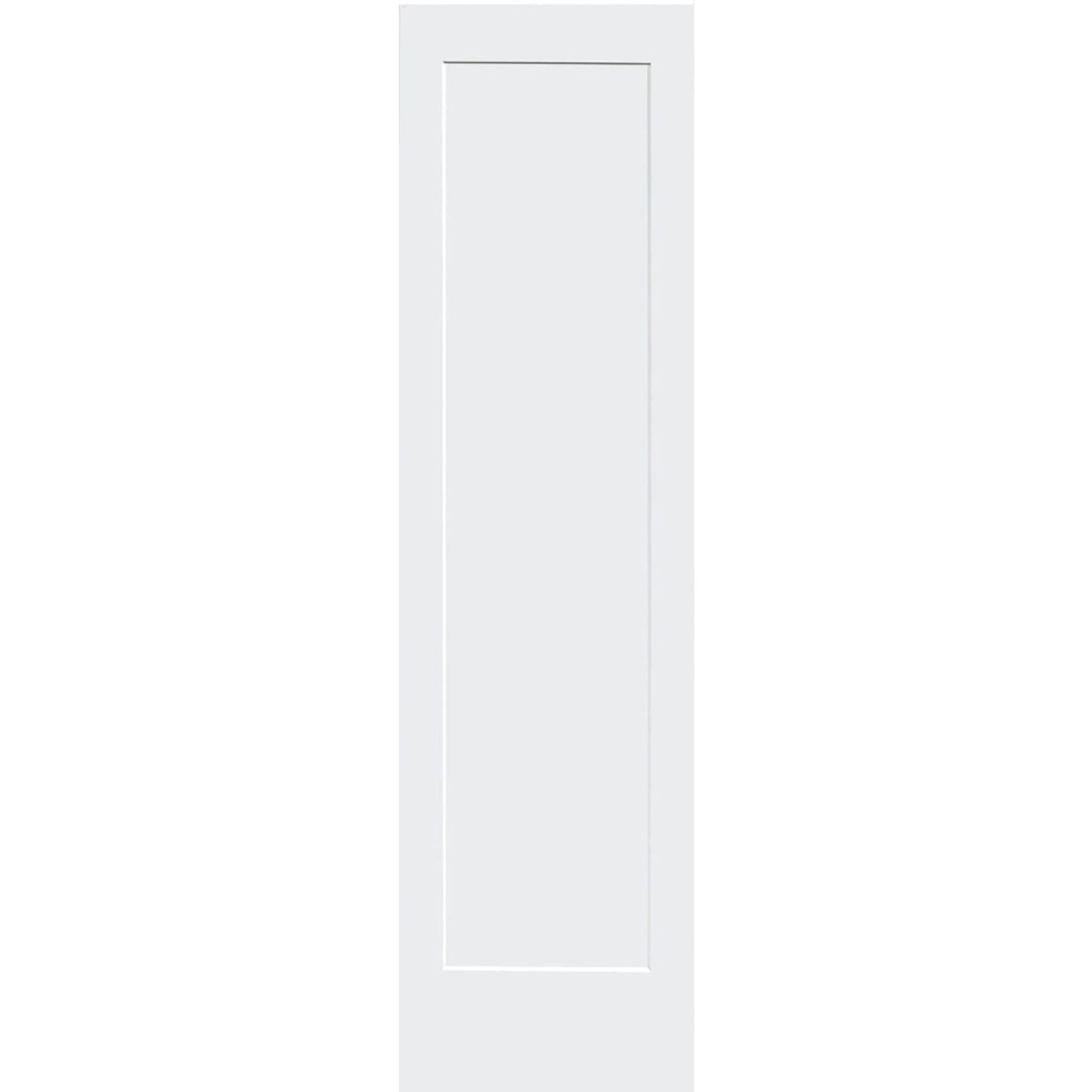 Shaker 1 Panel Solid Core White Interior Door Slab