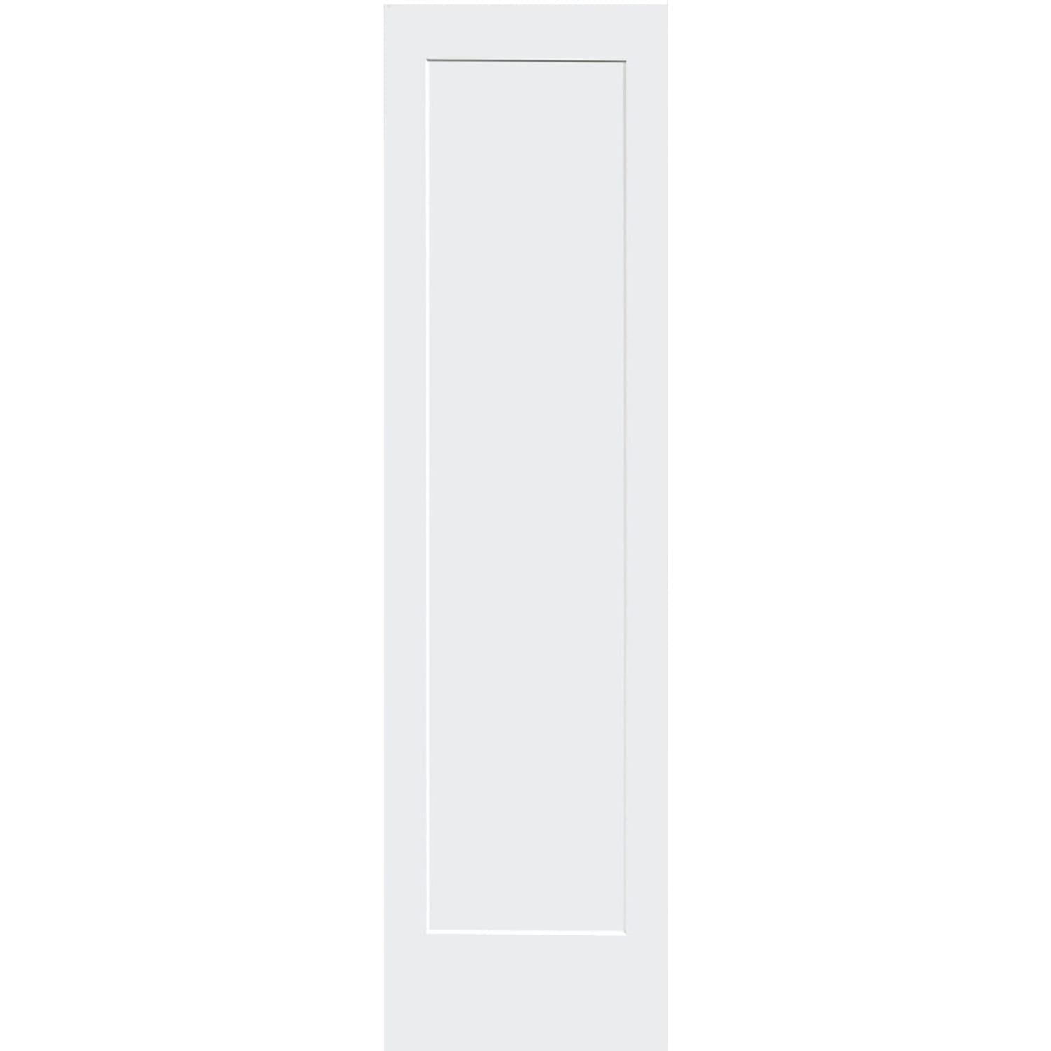 Shaker 1 Panel Solid Core White Interior Door Slab