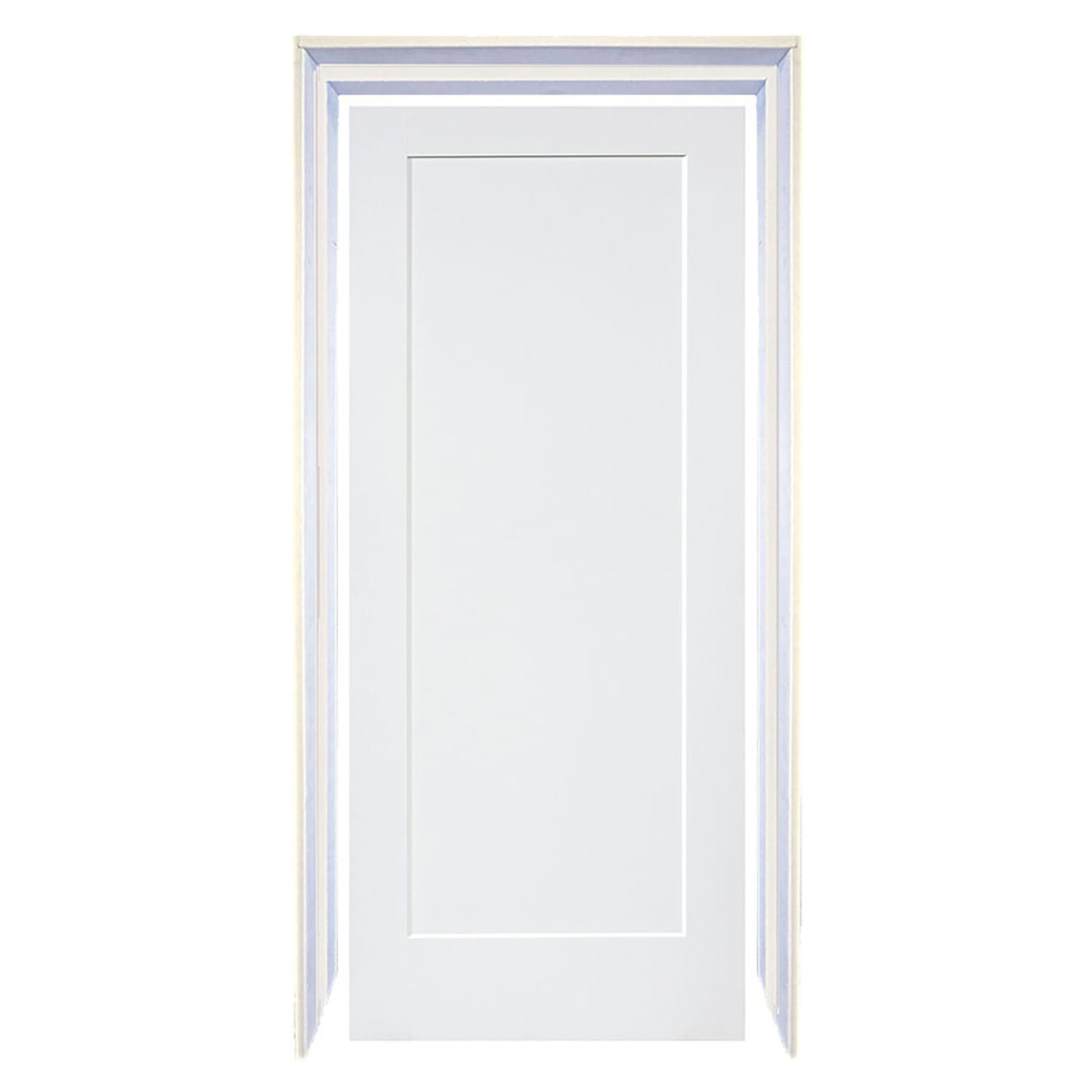 Shaker 1 Panel Solid Core White Interior Door Slab