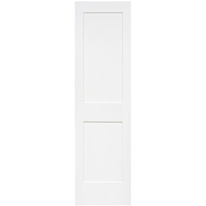 Shaker 2 Panel Solid Core White Interior Door Slab