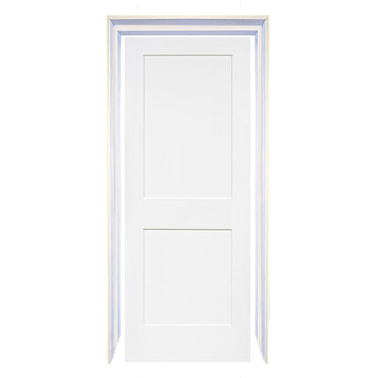 Shaker 2 Panel Solid Core White Interior Door Slab