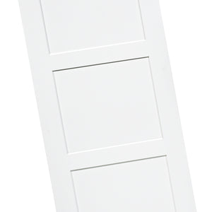 Shaker 3 Panel Solid Core White Interior Door Slab