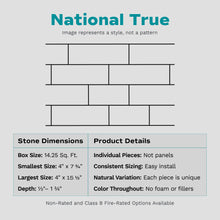 Evolve Stone National True Stone Veneer (14.25 sq. ft. per box)
