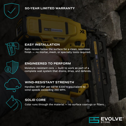 Evolve Stone Capital Sky Stone Veneer (14.25 sq. ft. per box)