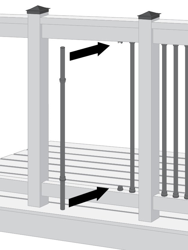 Titan Snap 'n Lock™ Baluster Kits (Case with 10 kits)