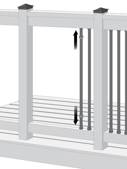Titan Snap 'n Lock™ Baluster Kits (Case with 10 kits)