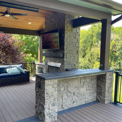 Evolve Stone Georgetown Run Stone Veneer (14.25 sq. ft. per box)