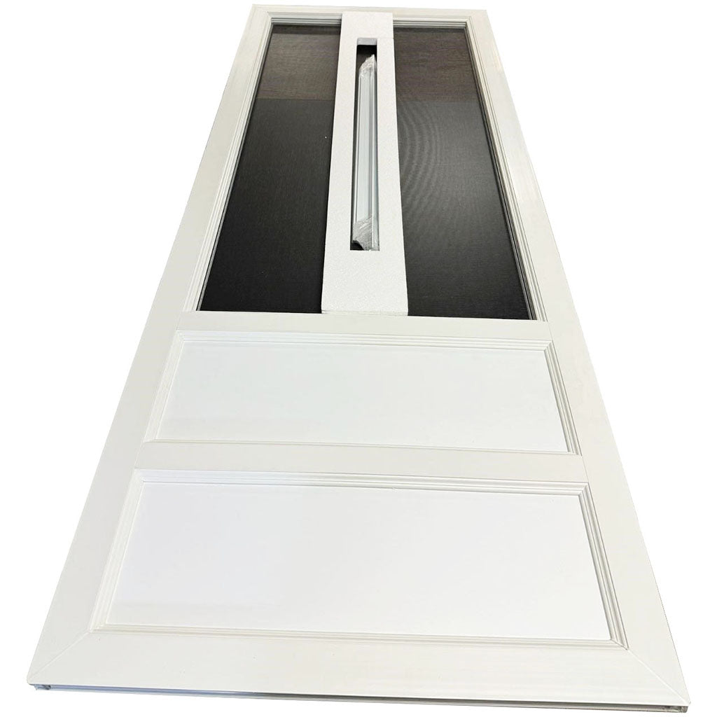 Open View White Vinyl Screen / Storm Door