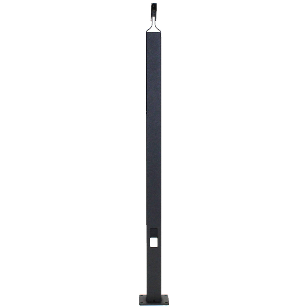 Vista Aluminum Post Black