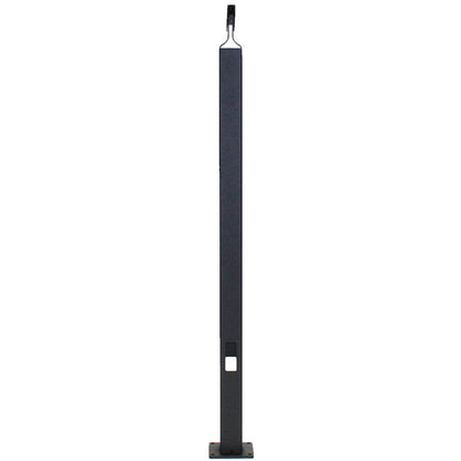Vista Aluminum Post Black