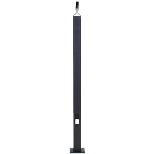 Vista Aluminum Post Black