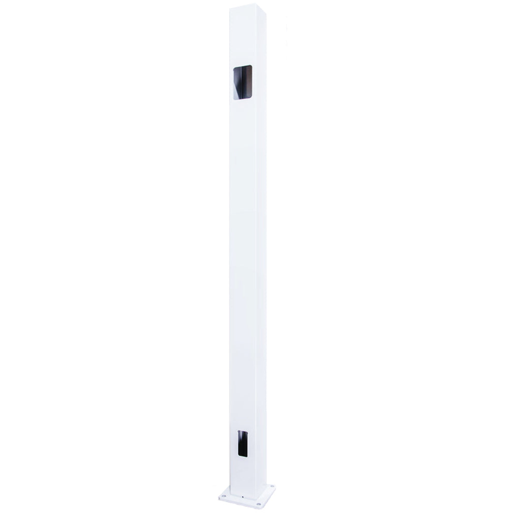 Vista Aluminum Post White