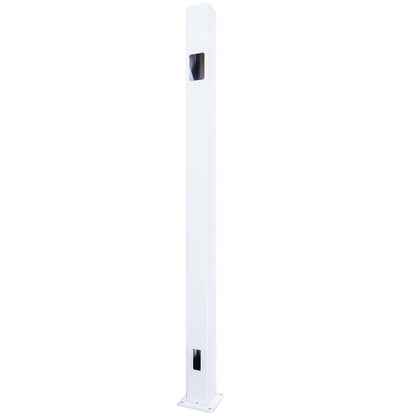 Vista Aluminum Post White