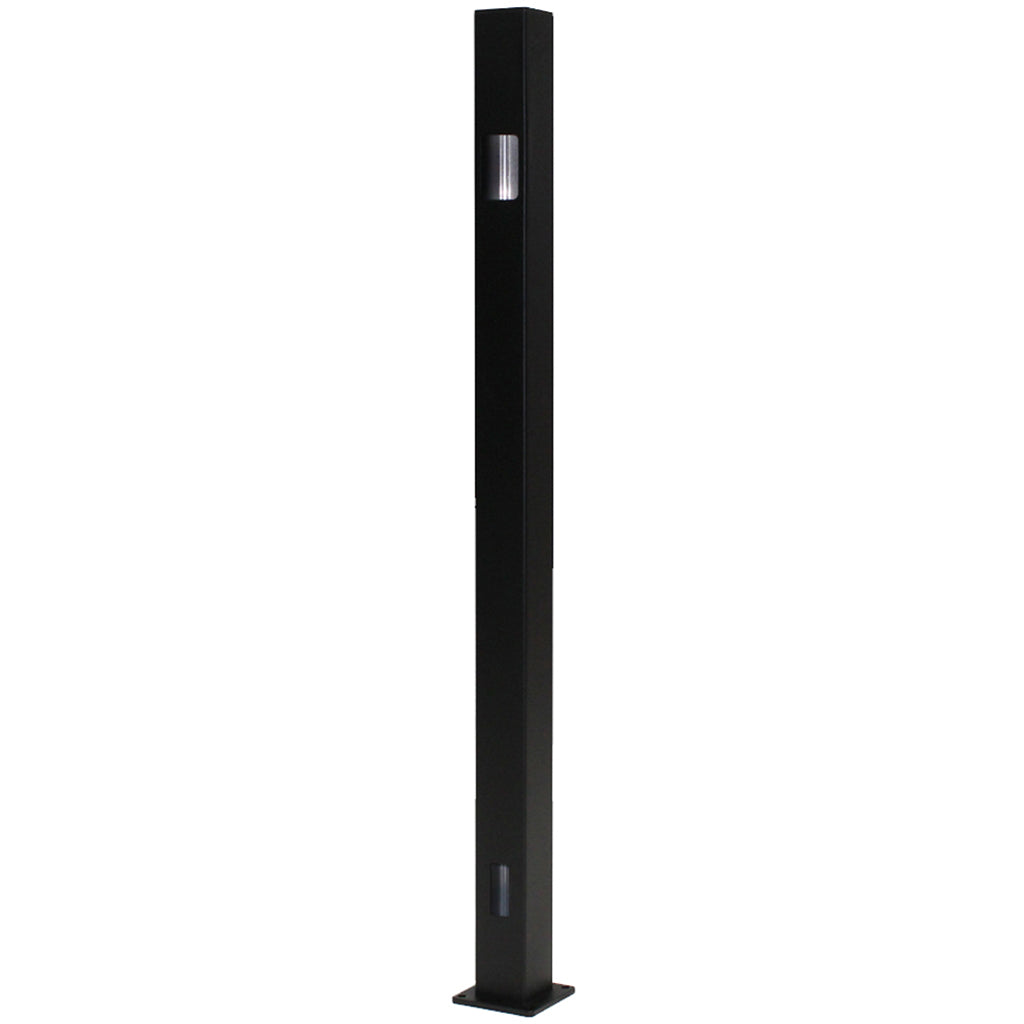 Vista Aluminum Post Black