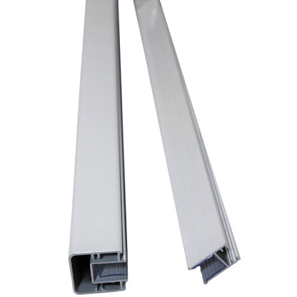 Vista Aluminum Rail Kit White