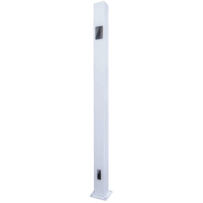 Vista Aluminum Post White