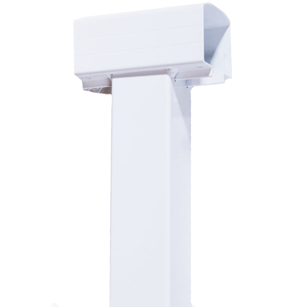 Vista Aluminum Post White