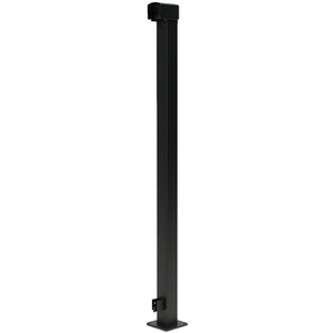 Vista Aluminum Post Black