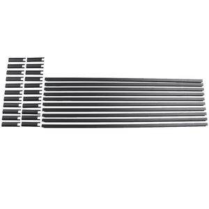 Vista Aluminum Rail Kit Black