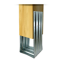 Atlas Galvanized Steel Post Foot Anchor for concrete (4-pieces)