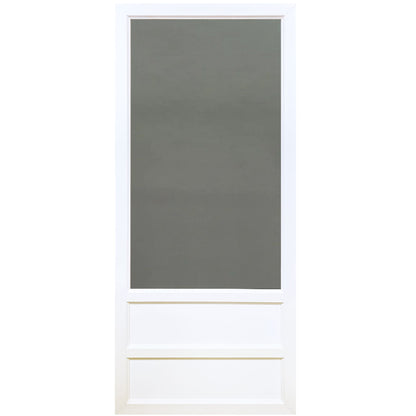 Open View White Vinyl Screen / Storm Door