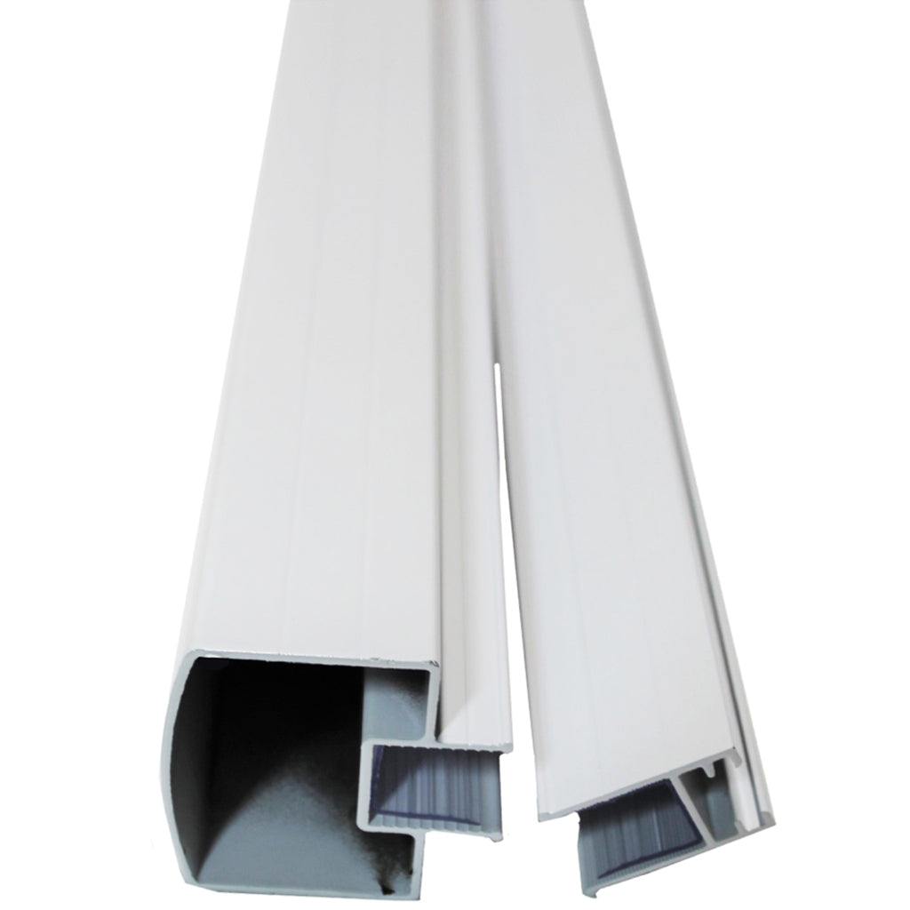 Vista Aluminum Rail Kit White