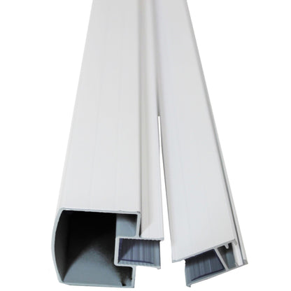 Vista Aluminum Rail Kit White