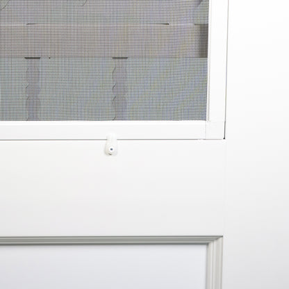Open View White Vinyl Screen / Storm Door