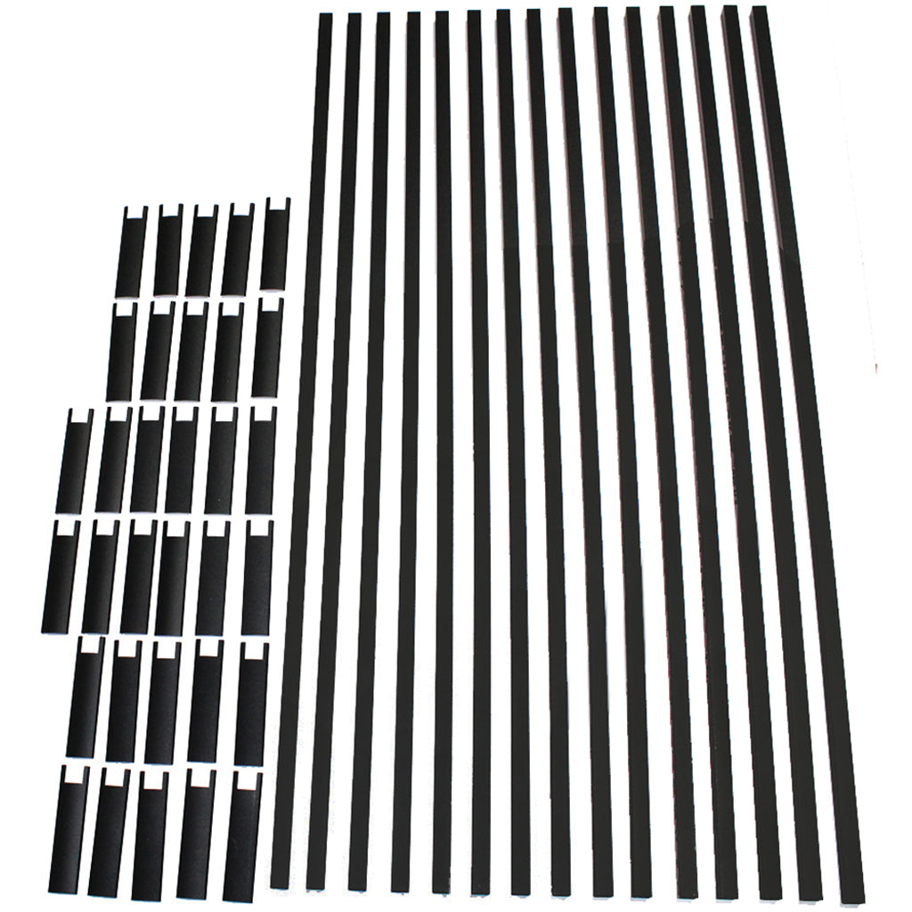 Vista Aluminum Rail Kit Black